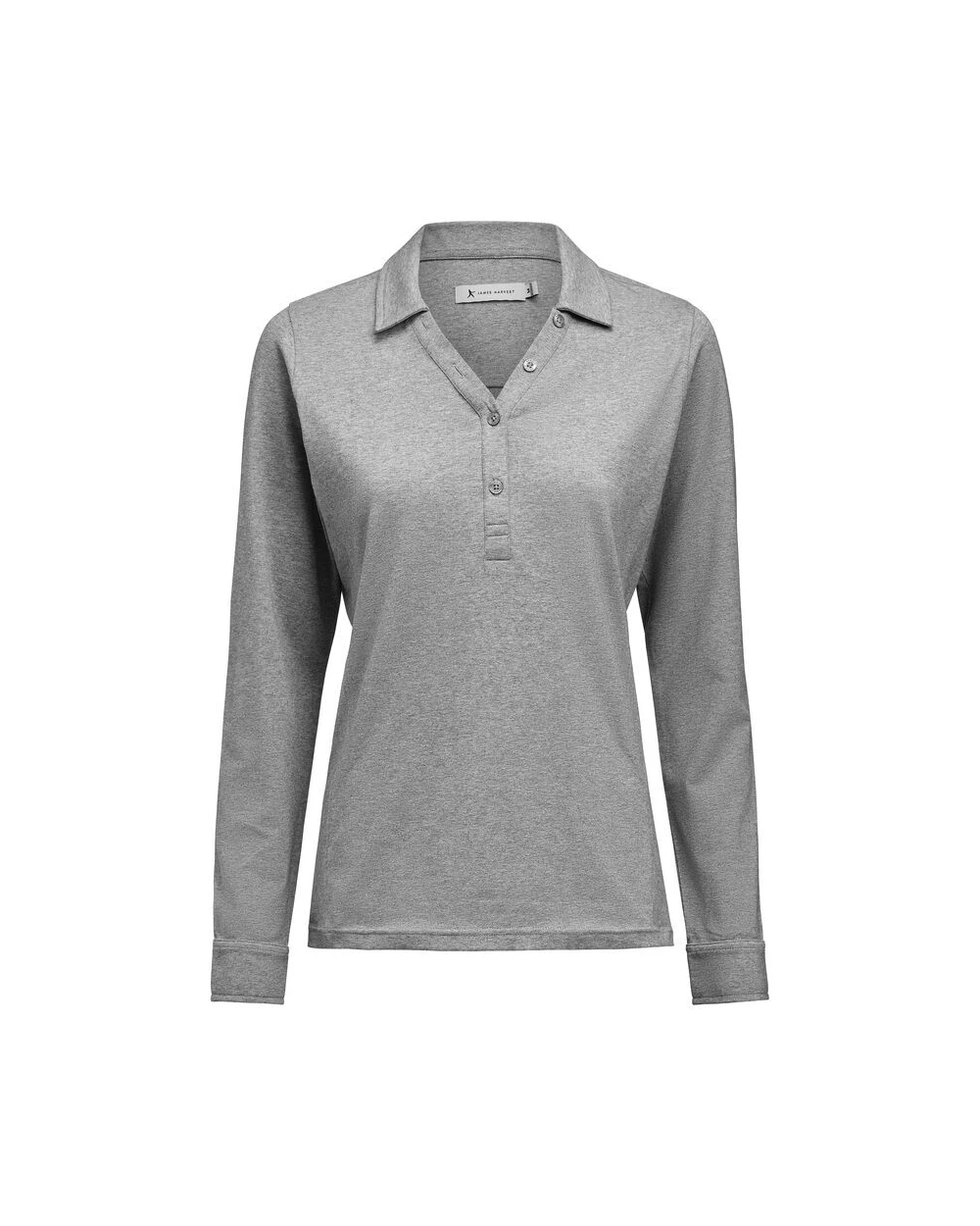 Polo's JAMES-HARVEST American Supreme  Polo L/S Dames voor bedrukking &amp; borduring