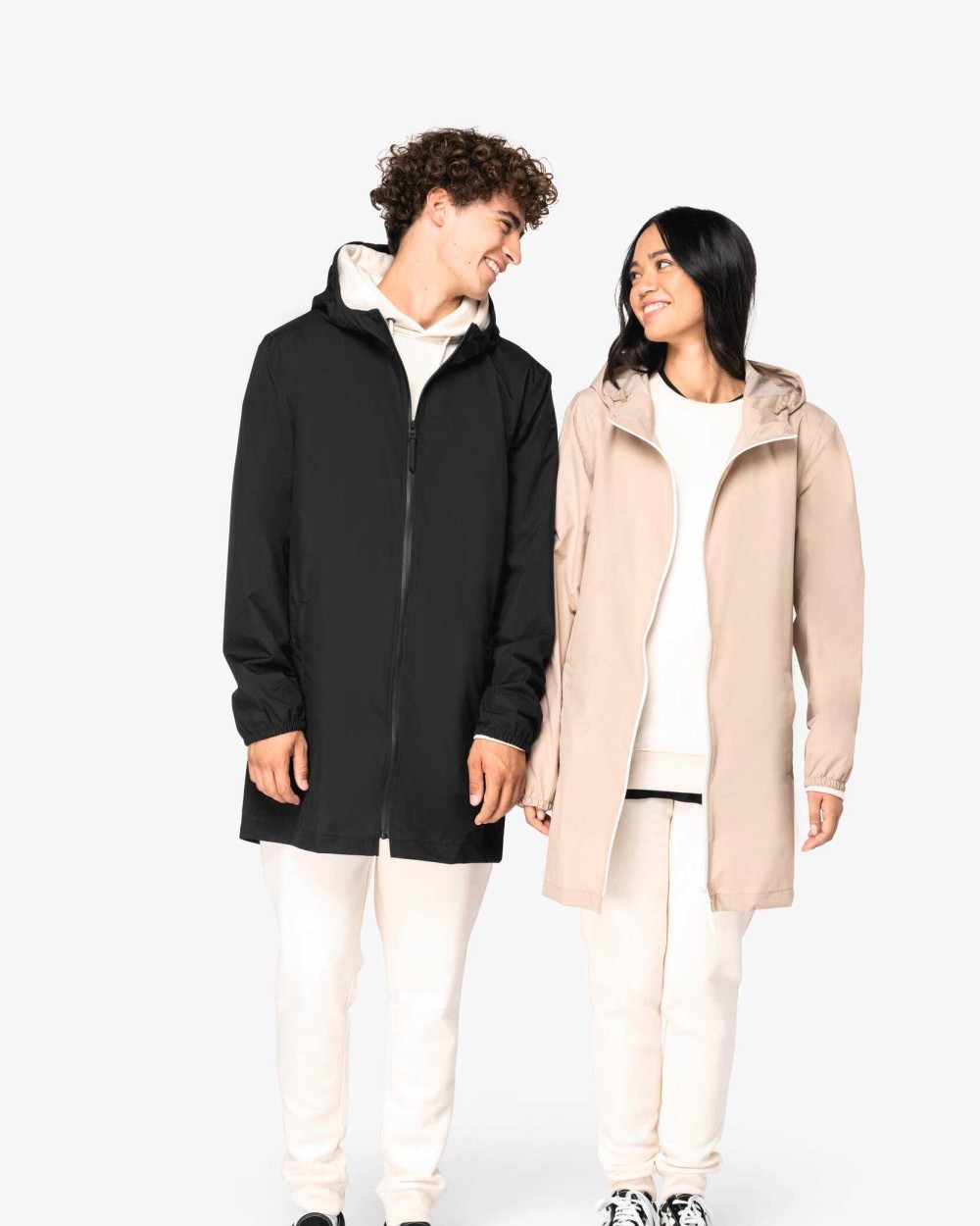 NATIVE SPIRIT Umweltfreundliche wasserdichte Unisex-Jacke Jacken personalisierbar