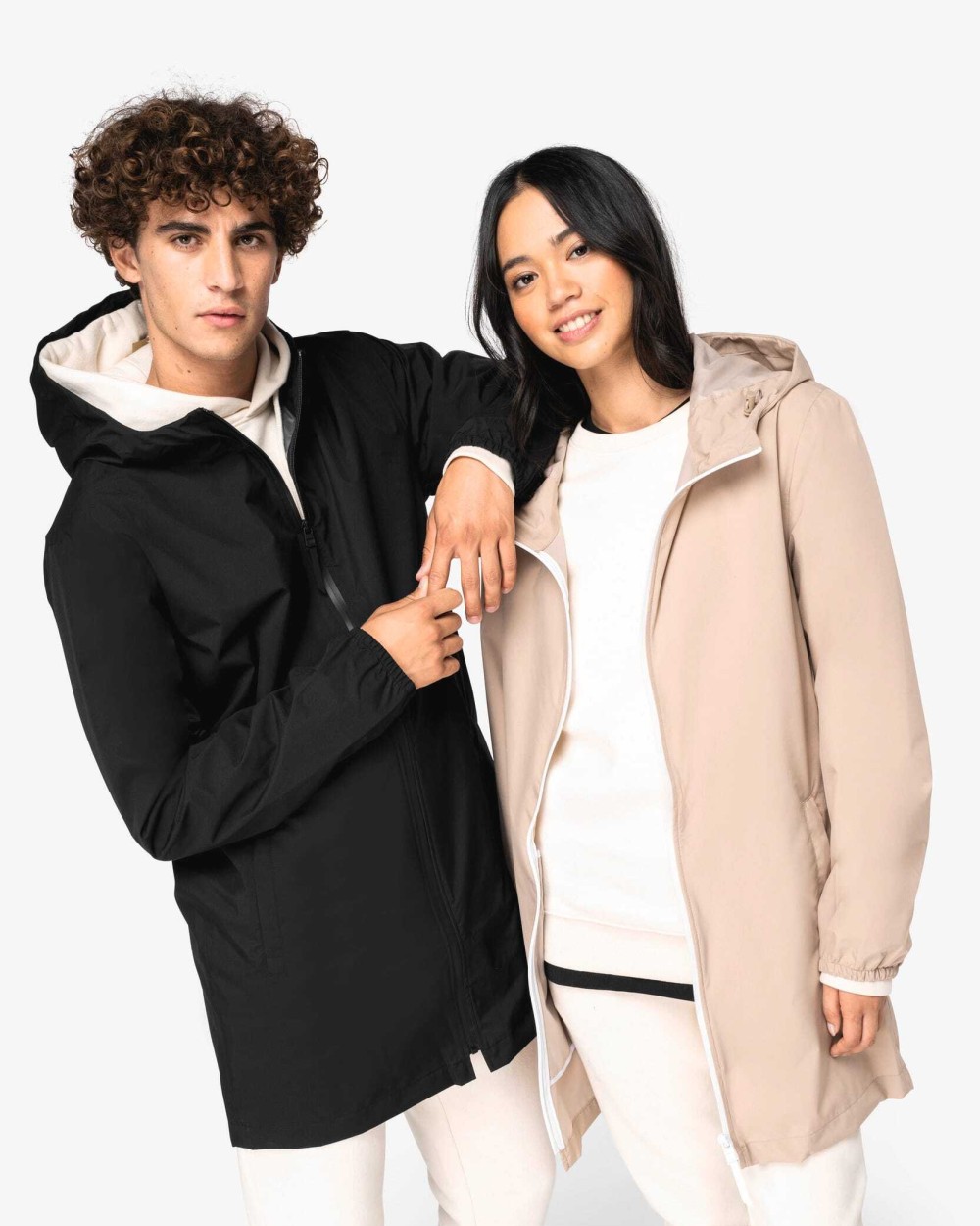 Vestes personnalisable NATIVE SPIRIT Veste écoresponsable imperméable unisexe