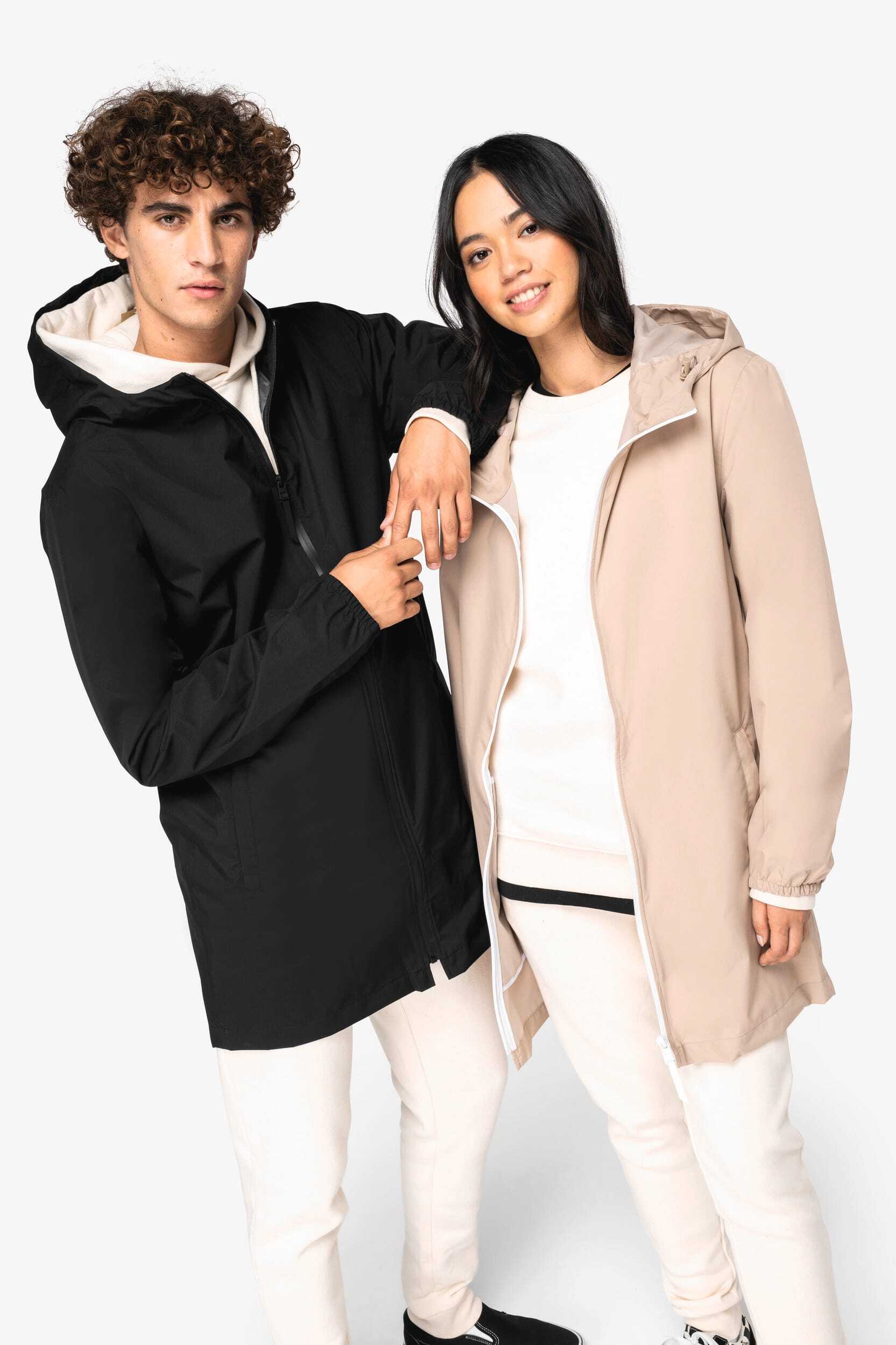 Vestes personnalisable NATIVE SPIRIT Veste écoresponsable imperméable unisexe