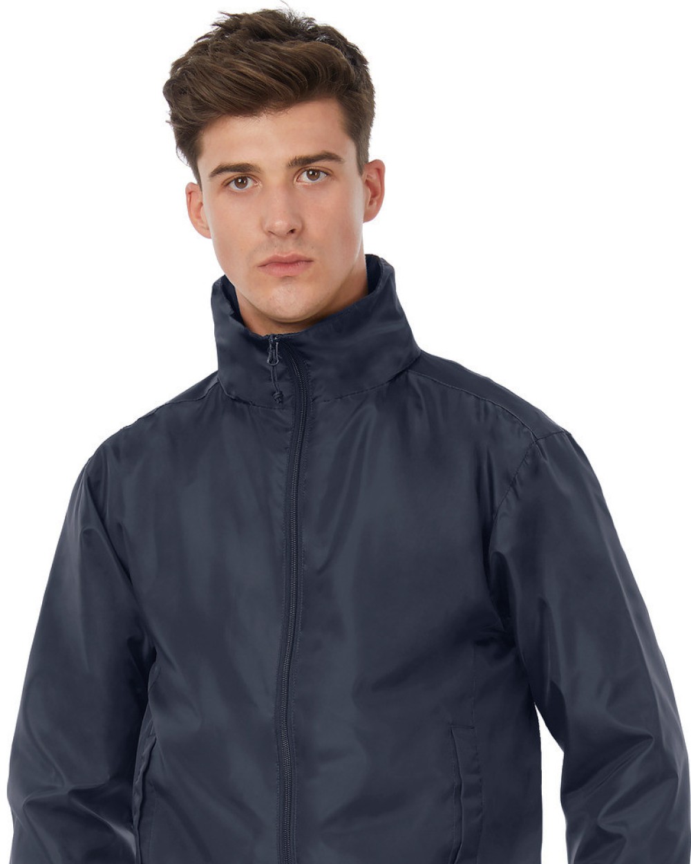 Vestes personnalisable B&C Coupe-vent doublé tricot ID.601