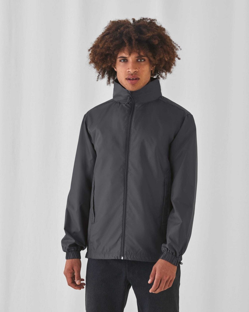 Vestes personnalisable B&C Coupe-vent doublé tricot ID.601