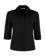 Hemden KUSTOM KIT Women's Tailored Fit Continental Blouse 3/4 Sleeve voor bedrukking &amp; borduring