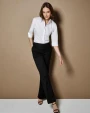 KUSTOM KIT Women's Tailored Fit Continental Blouse 3/4 Sleeve Hemden personalisierbar