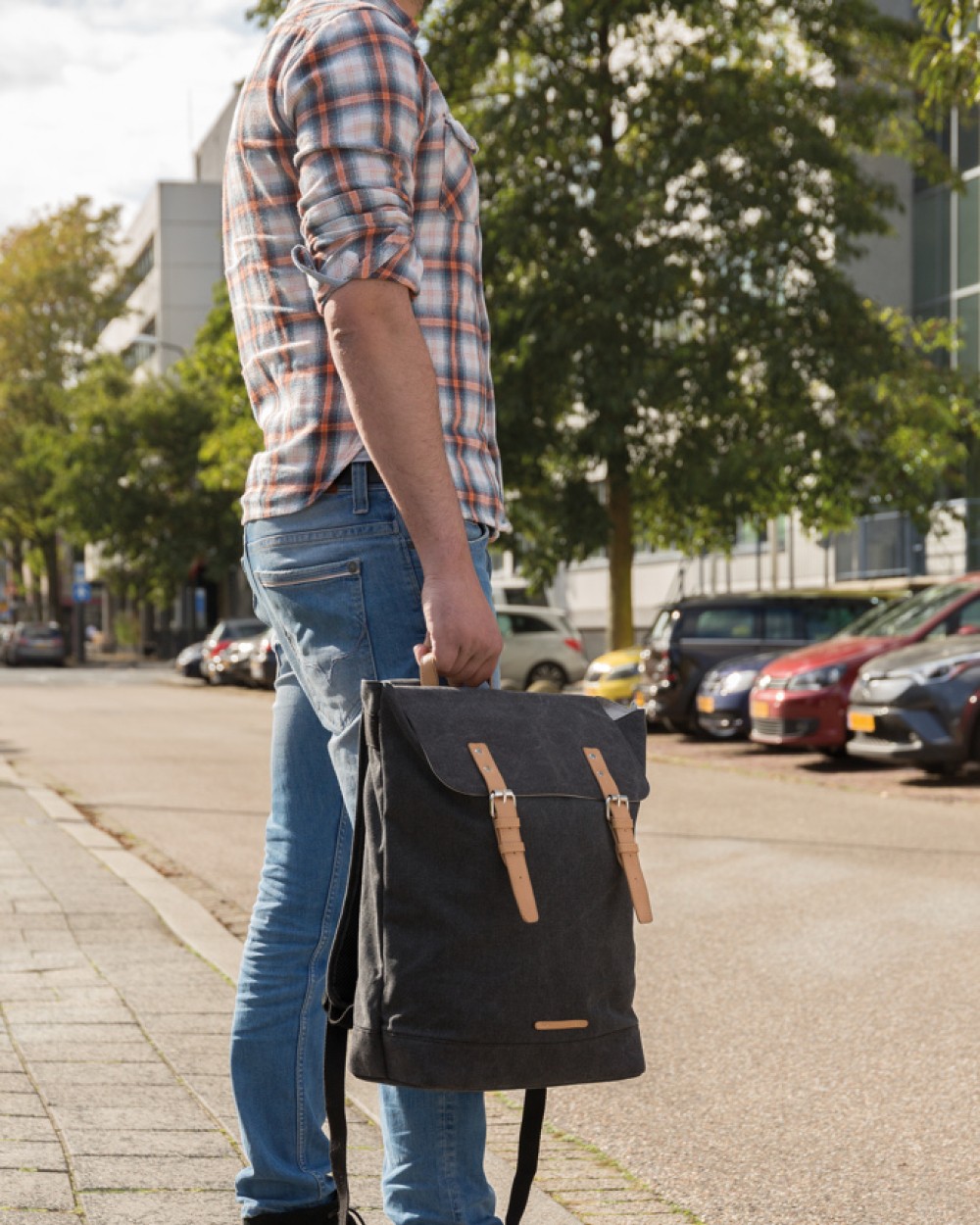 Sacs & Bagagerie personnalisable 4DO Sac à dos ordinateur en toile