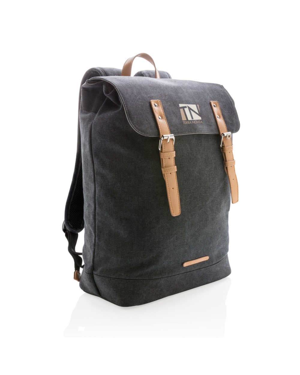 Tassen & Zakken 4DO Canvas laptop rugzak PVC vrij voor bedrukking &amp; borduring