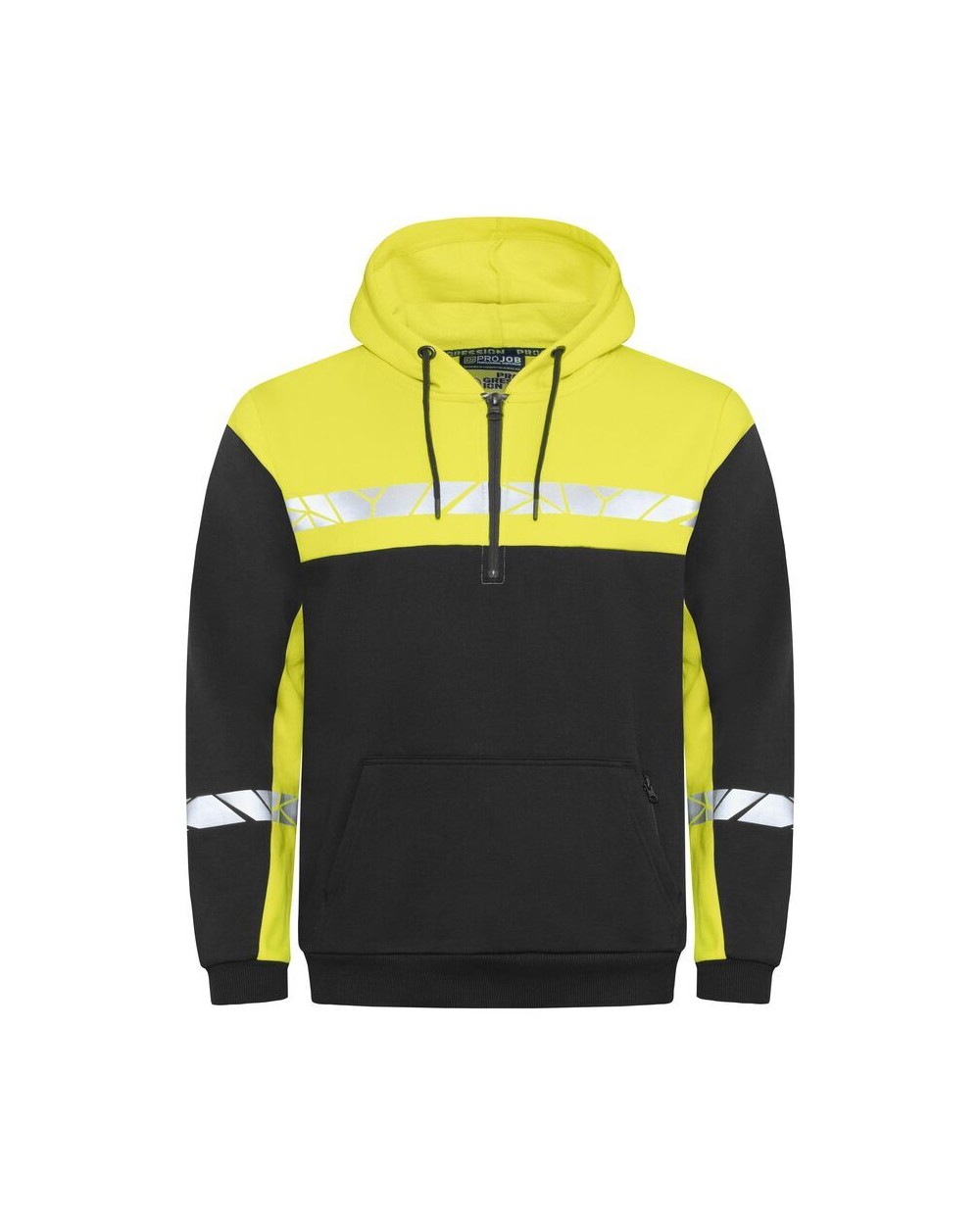 Sweaters & hoodies PROJOB 7104 HOODIE MET HALVE RITSSLUITING voor bedrukking &amp; borduring
