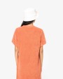 Jurken NATIVE SPIRIT Ecologische badstof t-shirtjurk met afhangende mouwen voor bedrukking &amp; borduring