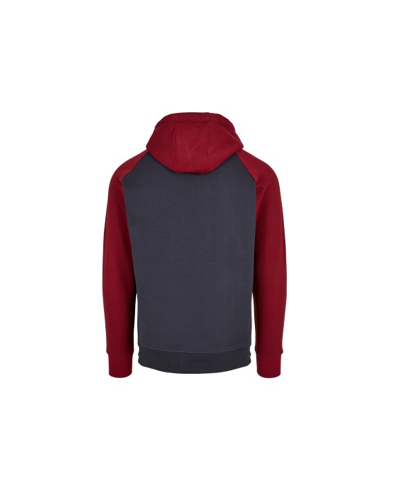Sweat-shirts personnalisable BUILD YOUR BRAND BASIC RAGLAN HOODY