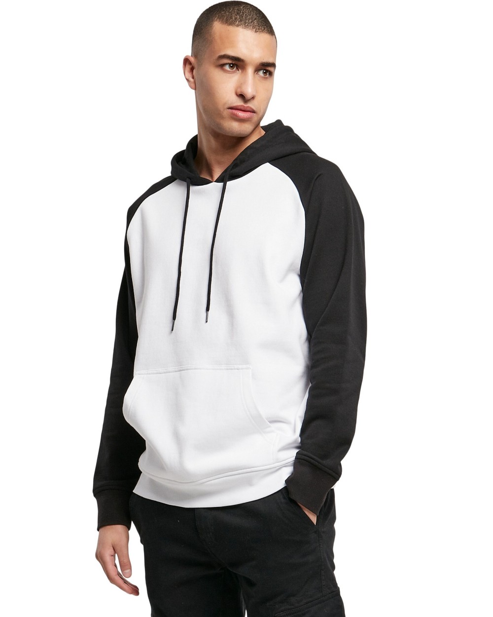 Sweat-shirts personnalisable BUILD YOUR BRAND BASIC RAGLAN HOODY