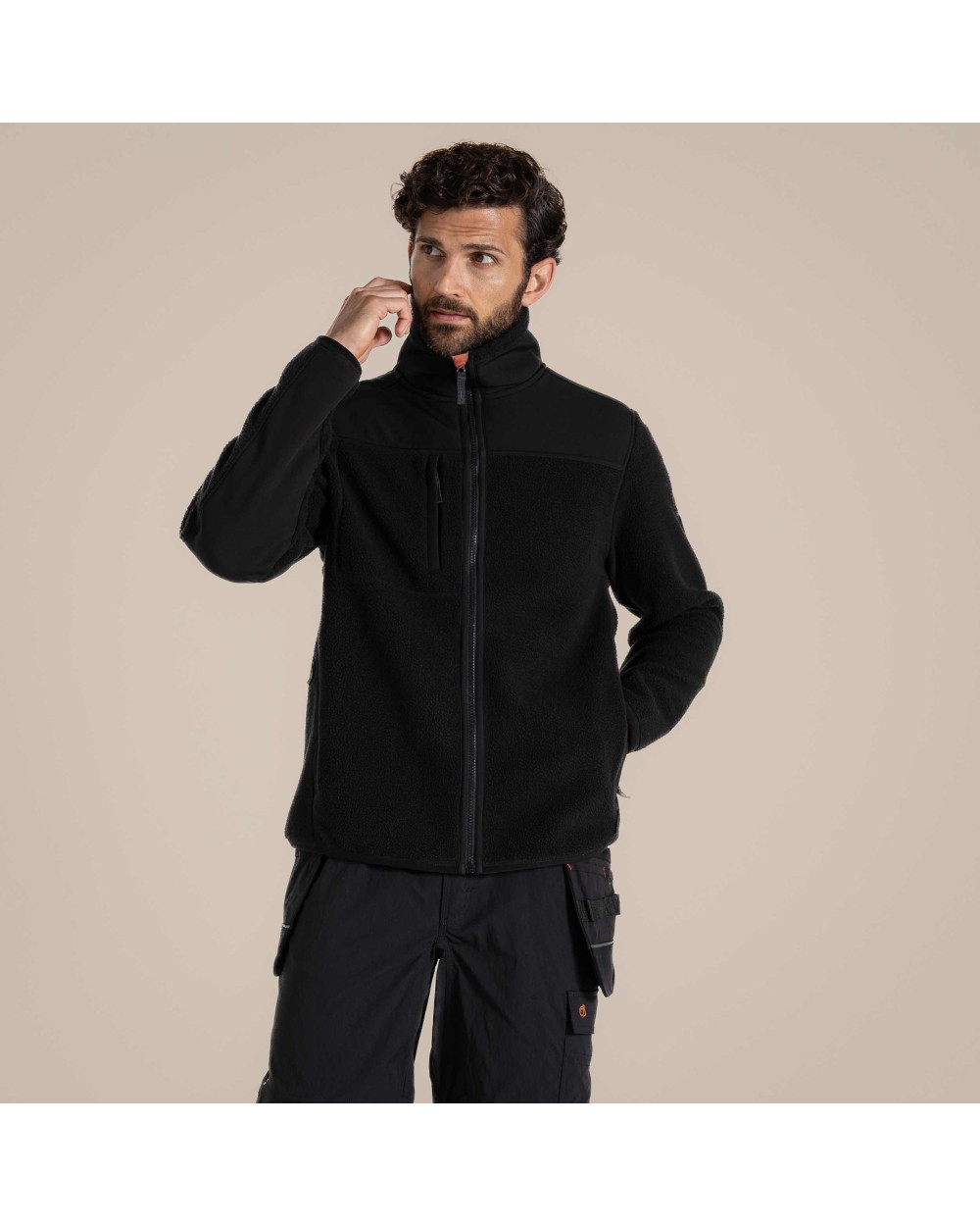 Laines polaires personnalisable CRAGHOPPERS EXPERT Veste de travail en polaire Morley