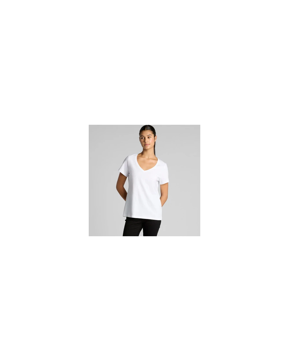 T-Shirts personnalisable AS COLOUR Wo's Maple V Neck Tee