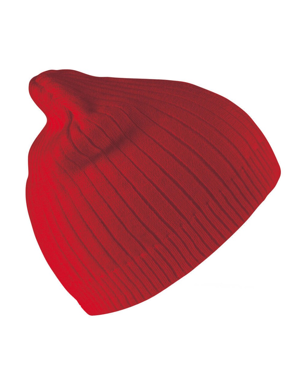 RESULT Delux Double Knit Cotton Beanie Hat Mützen personalisierbar