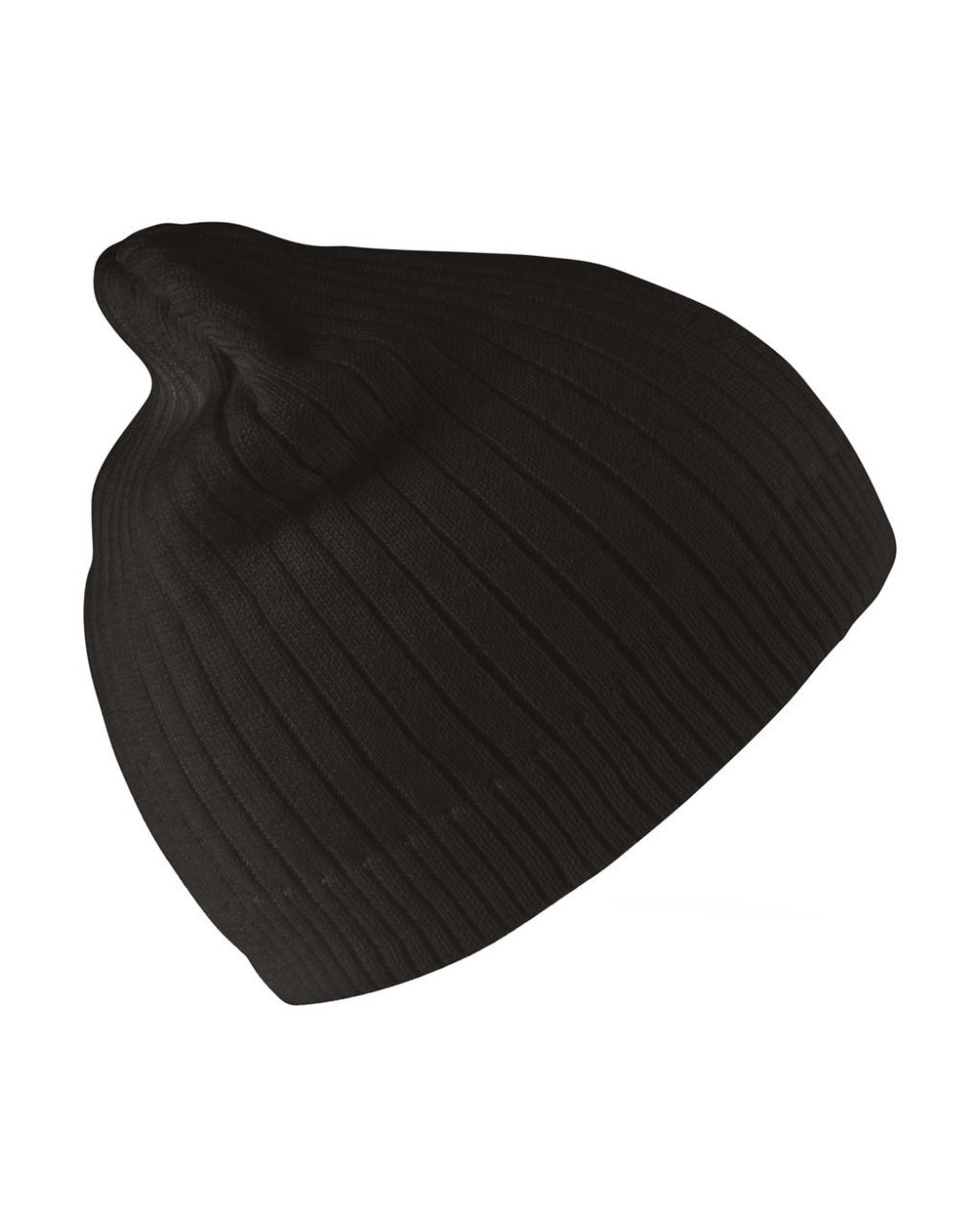 Bonnets personnalisable RESULT Delux Double Knit Cotton Beanie Hat