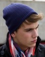 Bonnets personnalisable RESULT Delux Double Knit Cotton Beanie Hat