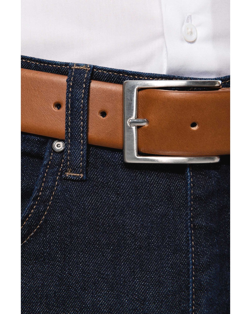 KARIBAN Ledergürtel für Herren Zubehör personalisierbar