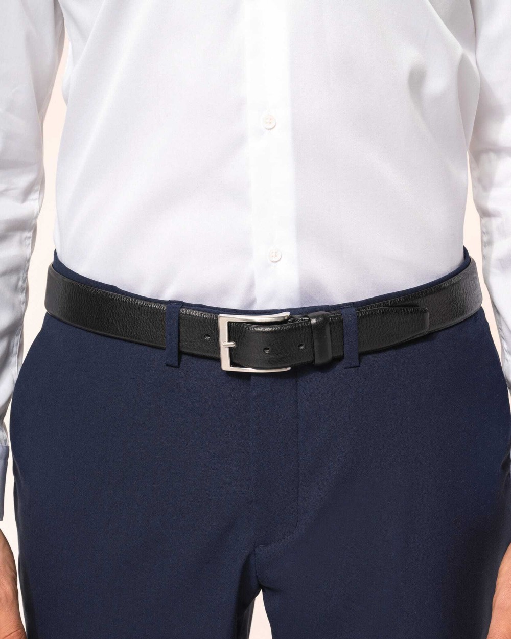 KARIBAN Ledergürtel für Herren Zubehör personalisierbar