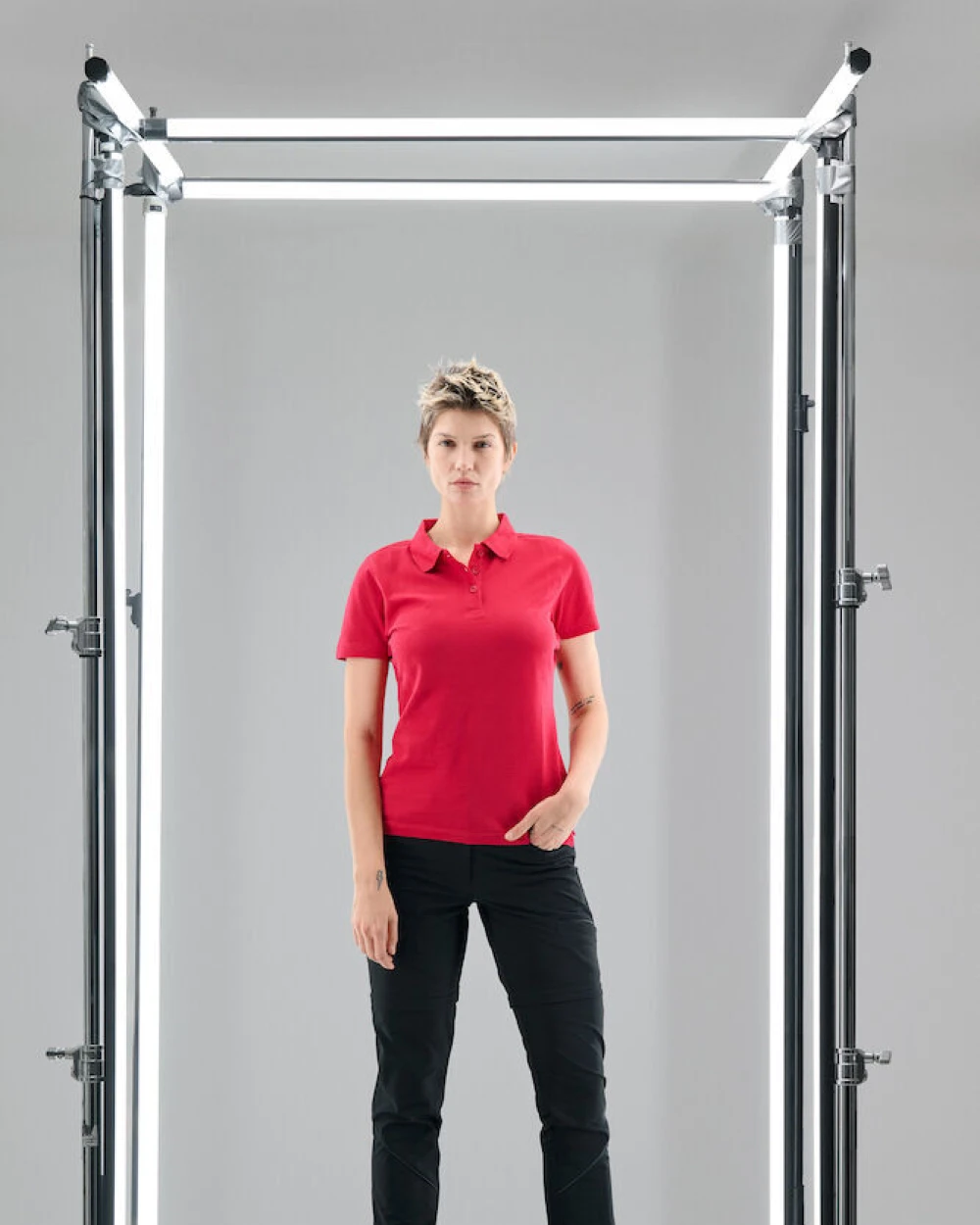 Polo's PRINTER Surf Light  Polo Pique Dames voor bedrukking &amp; borduring