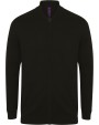 Truien HENBURY Cardigan met rits voor bedrukking &amp; borduring