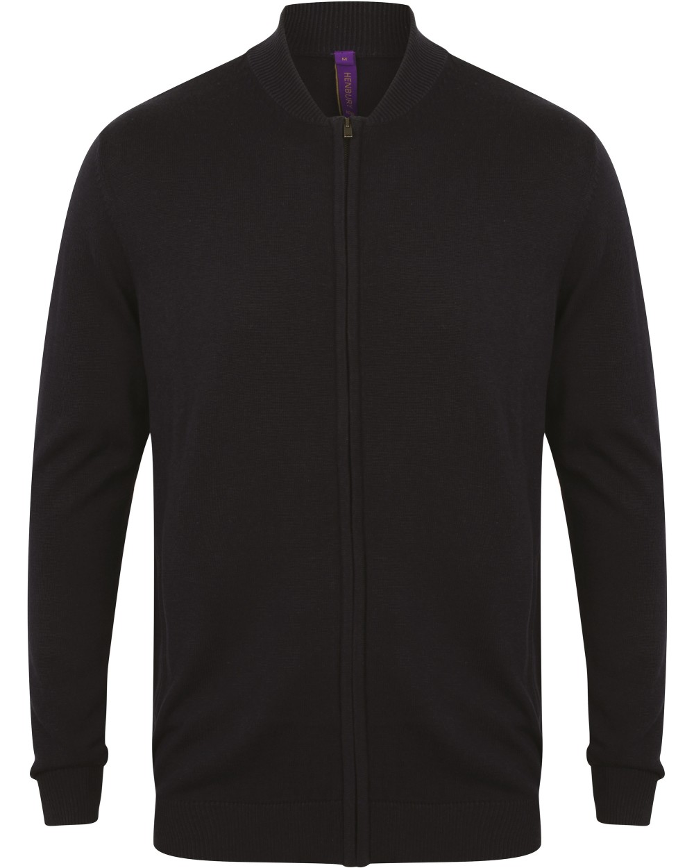 Truien HENBURY Cardigan met rits voor bedrukking &amp; borduring
