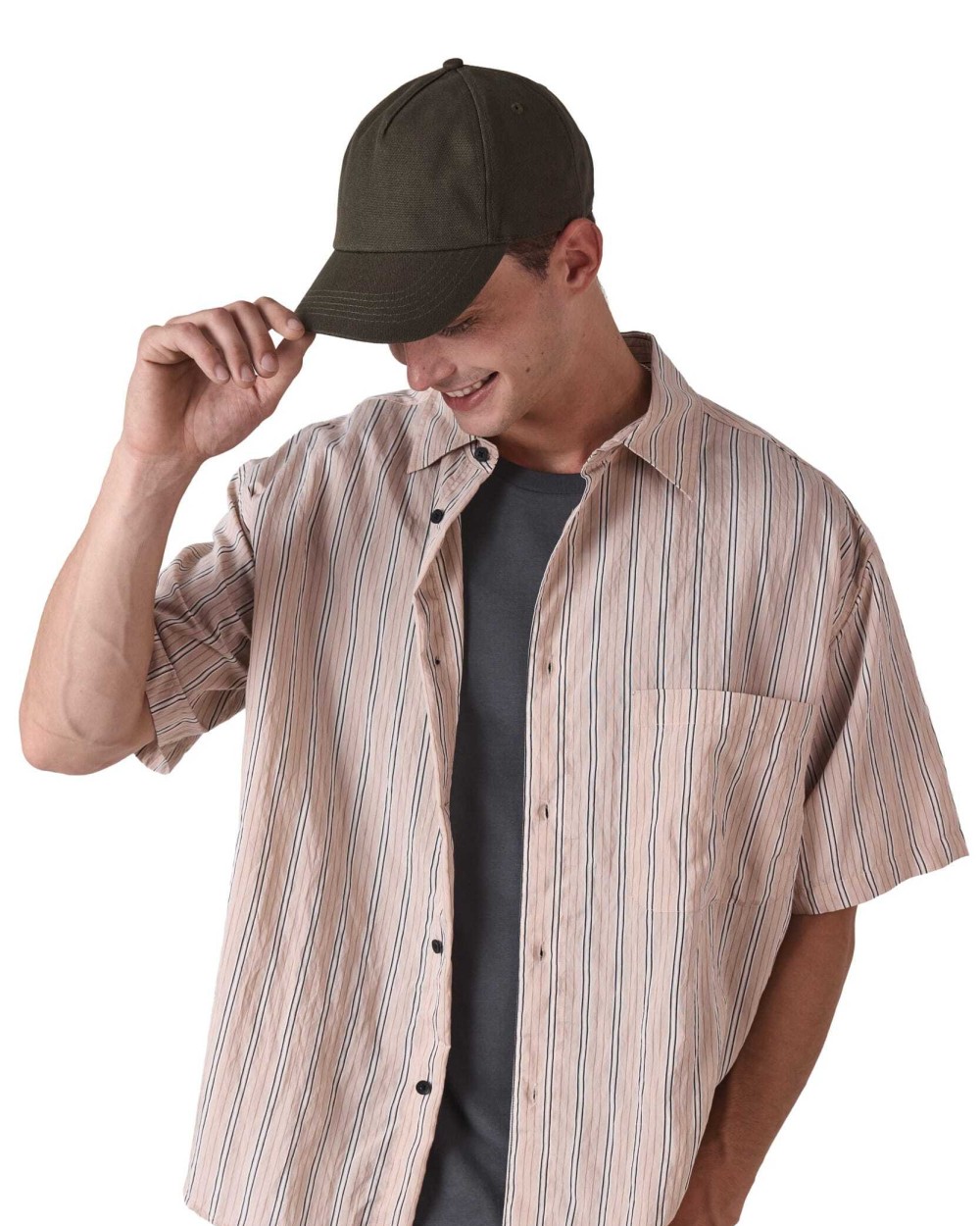 Casquettes personnalisable K-UP Casquette en toile de coton 5 panneaux - K-up Gold Label