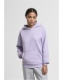 BUILD YOUR BRAND Ladies Fluffy Hoody Sweatshirts personalisierbar