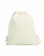 Tassen & Zakken HALFAR Drawstring Bag Organic voor bedrukking &amp; borduring