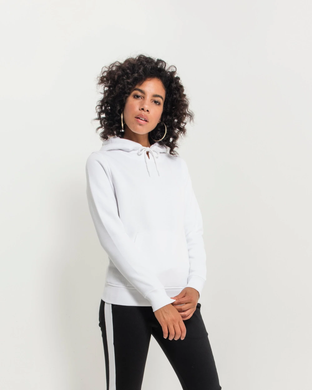 BUILD YOUR BRAND LADIES HEAVY HOODY Sweatshirts personalisierbar