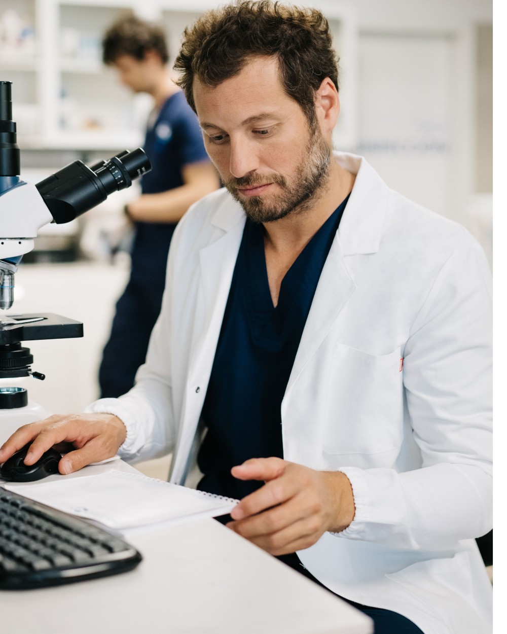 VELILLA UNISEX COTTON COAT Hemden personalisierbar