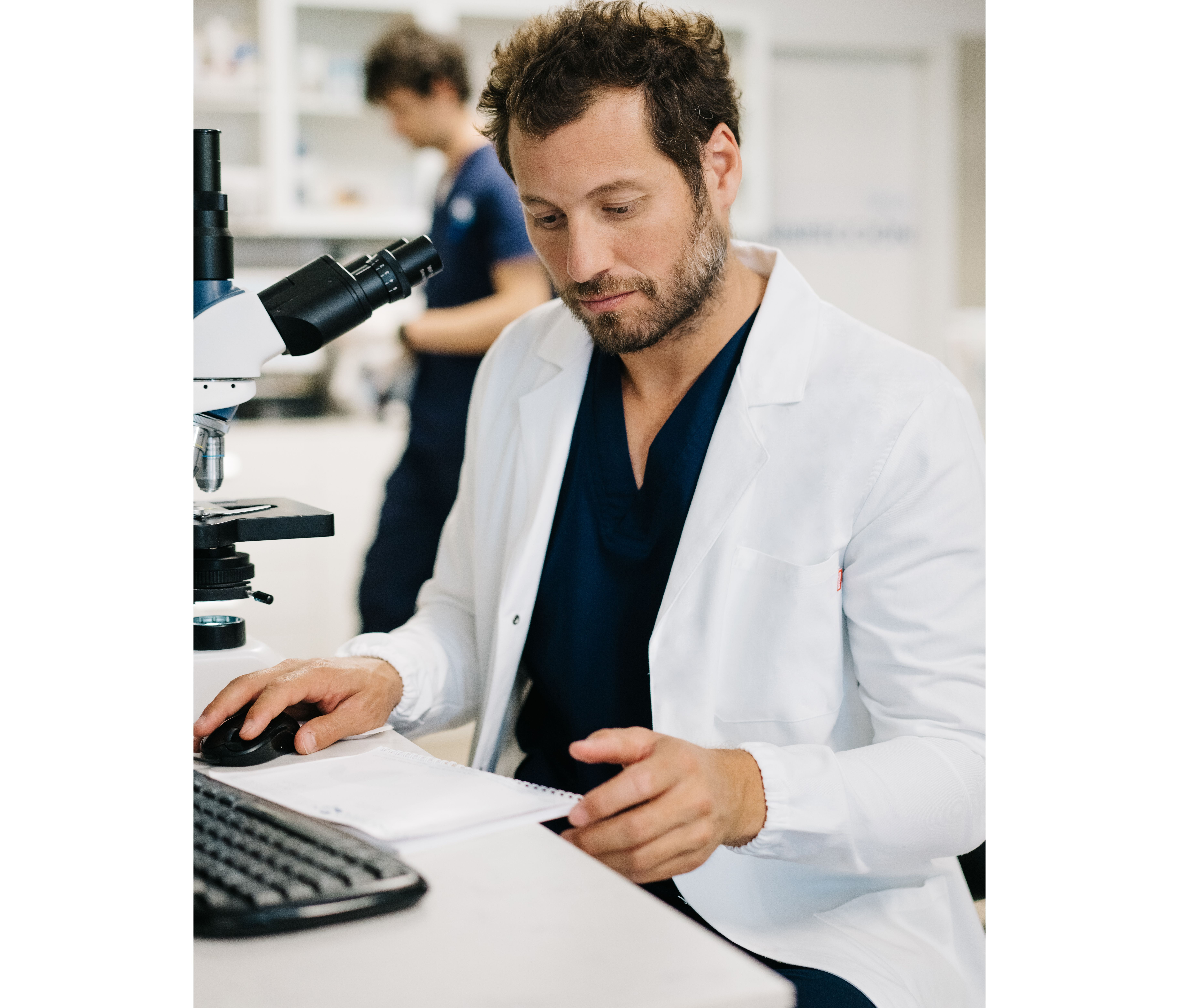 Hemden VELILLA UNISEX COTTON COAT voor bedrukking &amp; borduring