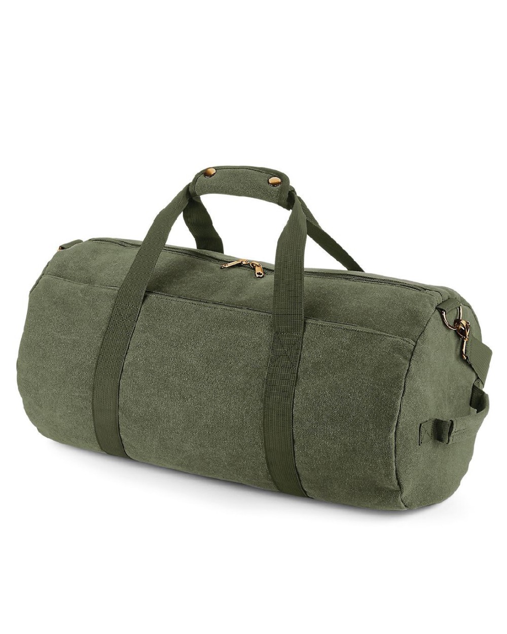 Tassen & Zakken BAG BASE VINTAGE CANVAS BARREL BAG voor bedrukking &amp; borduring