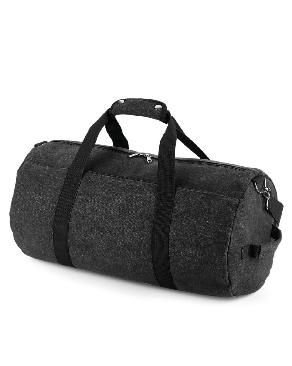 Tassen & Zakken BAG BASE VINTAGE CANVAS BARREL BAG voor bedrukking &amp; borduring