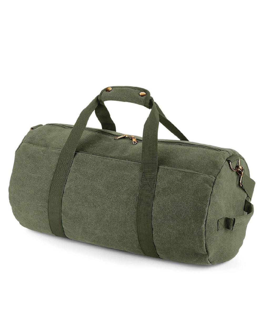 Tassen & Zakken BAG BASE VINTAGE CANVAS BARREL BAG voor bedrukking &amp; borduring