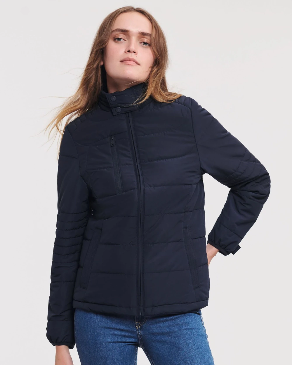 Jassen RUSSELL LADIES CROSS JACKET voor bedrukking &amp; borduring
