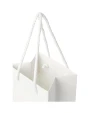 4DO Handgefertigte 170 g/m² Weinflaschentüte aus Integra-Papier mit Kunststoff Kordelgriffen – 12 × 9... Taschen personalisierbar
