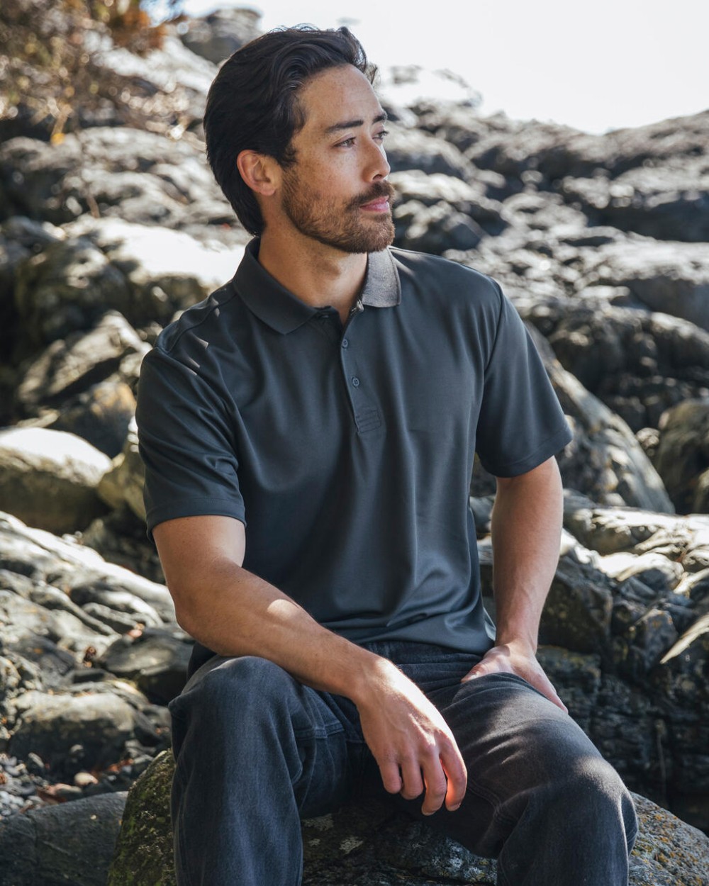 Polos personnalisable STORMTECH Eclipse Mens H2X DRY Polo