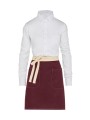 SG CLOTHING SANTORINI - Contrasted Bistro Apron with Pocket /api/colors/86185b65-5340-41c9-bb92-4d29c8ef7554 personnalisable