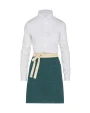 SG CLOTHING SANTORINI - Contrasted Bistro Apron with Pocket Schürzen personalisierbar