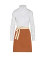 SG CLOTHING SANTORINI - Contrasted Bistro Apron with Pocket Schürzen personalisierbar