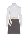 SG CLOTHING SANTORINI - Contrasted Bistro Apron with Pocket /api/colors/f07121ee-2ff0-449a-ab59-79be9a11aa30 personnalisable