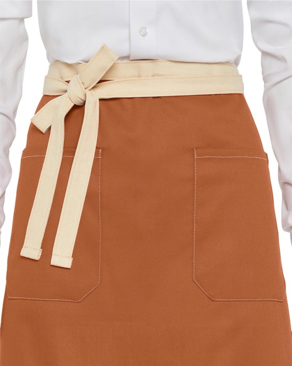 Tabliers personnalisable  SANTORINI - Contrasted Bistro Apron with Pocket