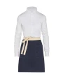 SG CLOTHING SANTORINI - Contrasted Bistro Apron with Pocket Schürzen personalisierbar
