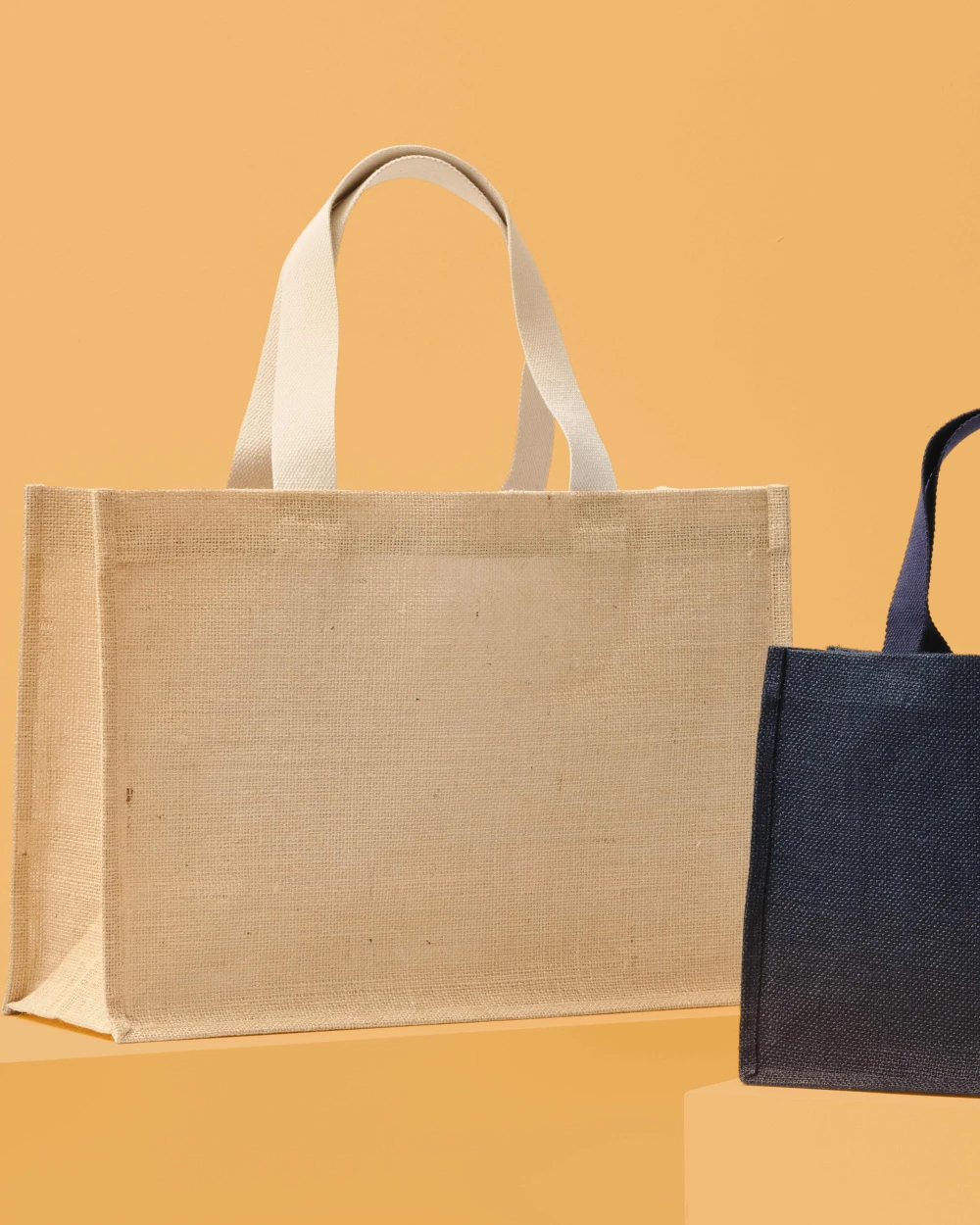 Tassen & Zakken NUTSHELL Jute shopper voor bedrukking &amp; borduring