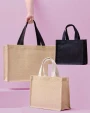 Tassen & Zakken NUTSHELL Jute shopper voor bedrukking &amp; borduring