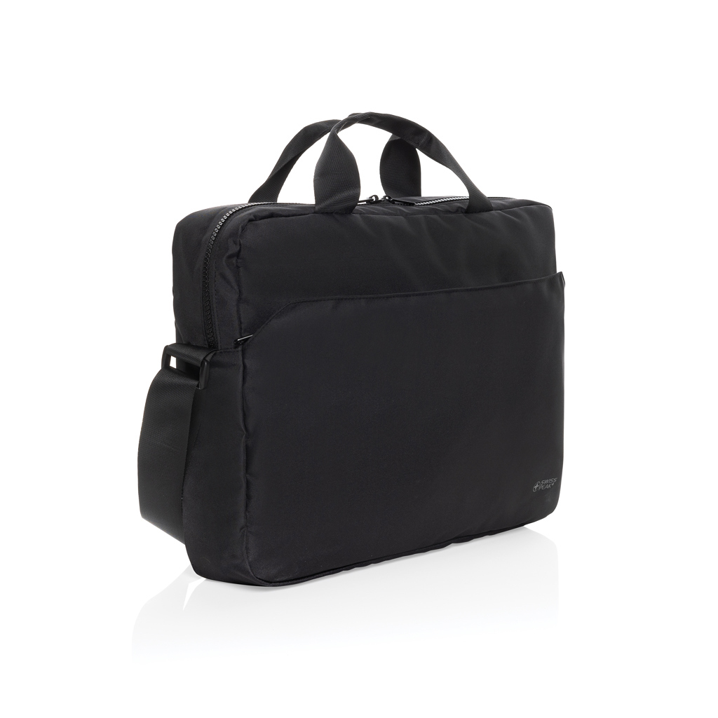 Tassen & Zakken SWISS PEAK Swiss Peak Aware™ RPET Essential 15,6 inch laptop tas voor bedrukking &amp; borduring