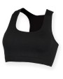 T-shirts SKINNIFIT Women's Workout Cropped Top voor bedrukking &amp; borduring