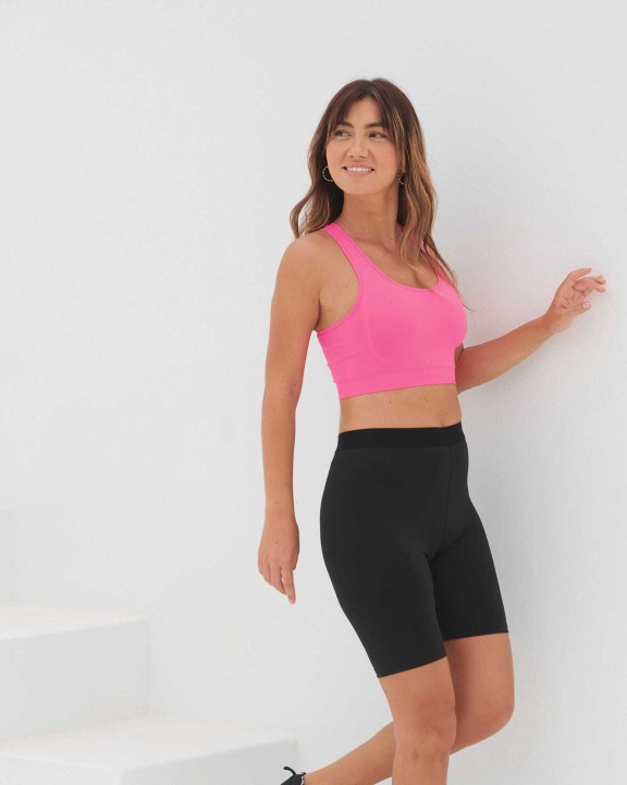 SKINNIFIT Women's Workout Cropped Top T-Shirts personalisierbar