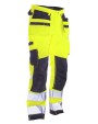 Pantalons personnalisable JOBMAN 2222 Pantalon d'artisan Star Hi-Vis