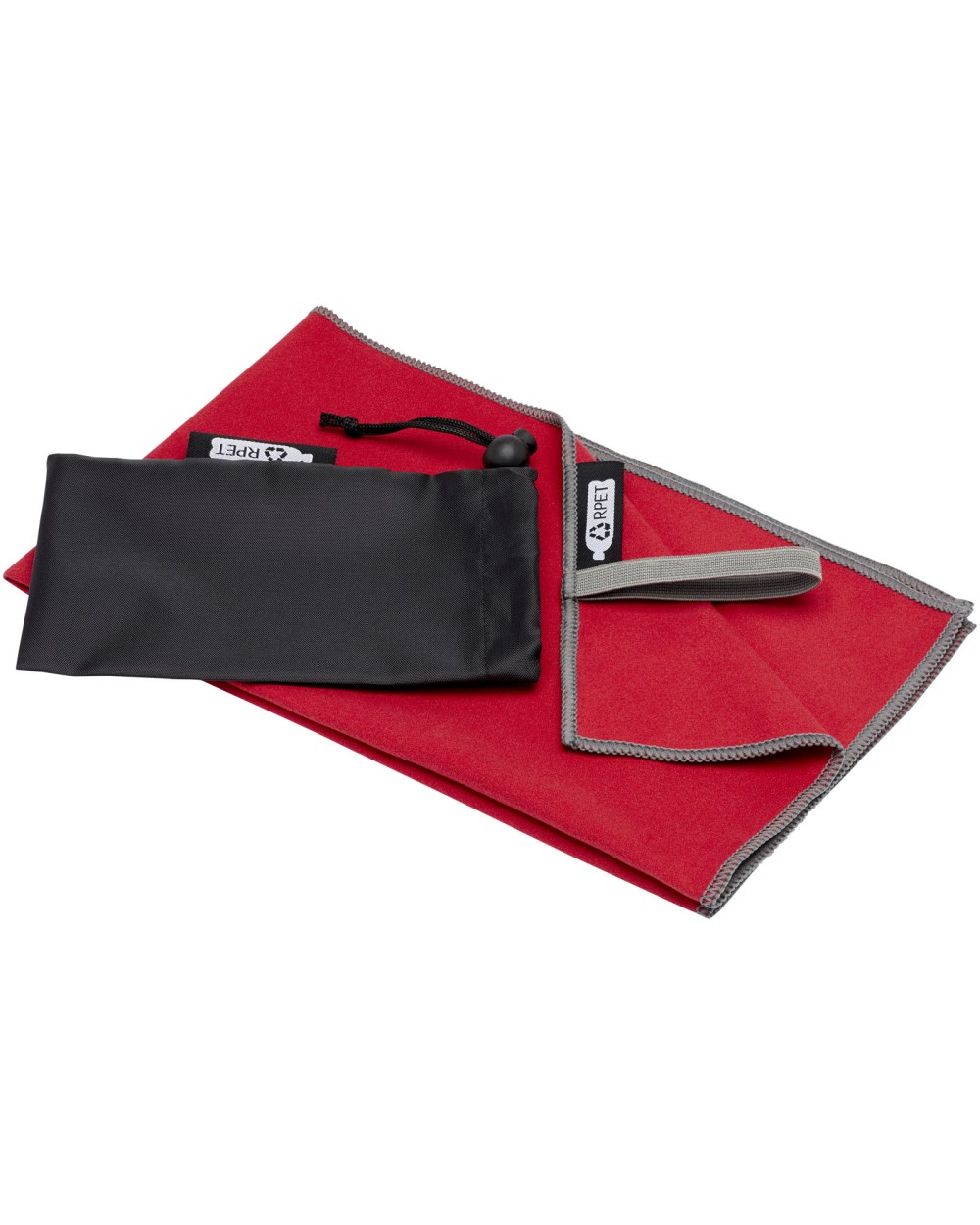 Produits éponges personnalisable 4DO Serviette Pieter certifiée GRS ultra-légère et à séchage rapide 30 x 50 cm