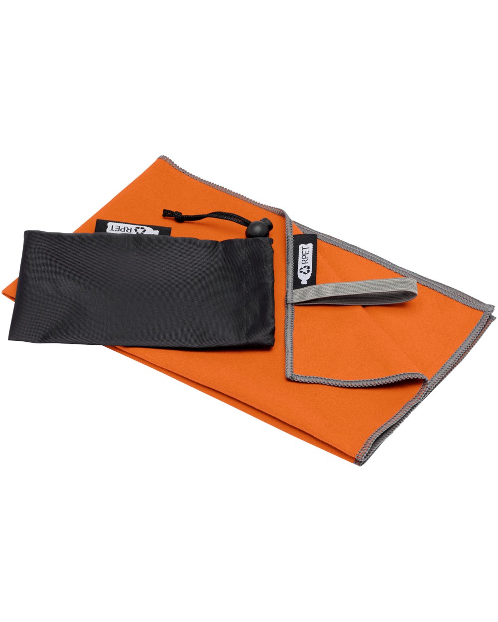 Produits éponges personnalisable 4DO Serviette Pieter certifiée GRS ultra-légère et à séchage rapide 30 x 50 cm